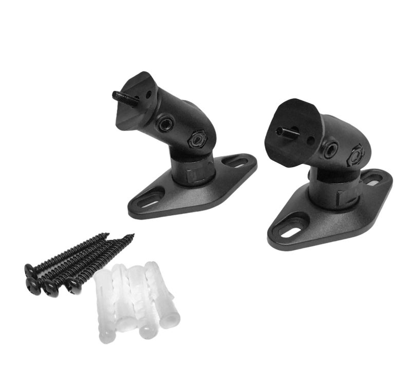 USAV Solutions Wall Mount Brackets Black (Pair) for Bose 321 Satellite Speakers - Image 2